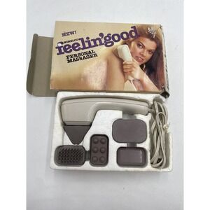 Norelco feelin’ good personal massager 1979 complete with box